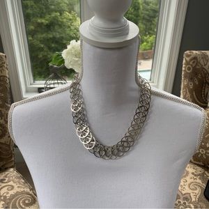 Silver Link Necklace